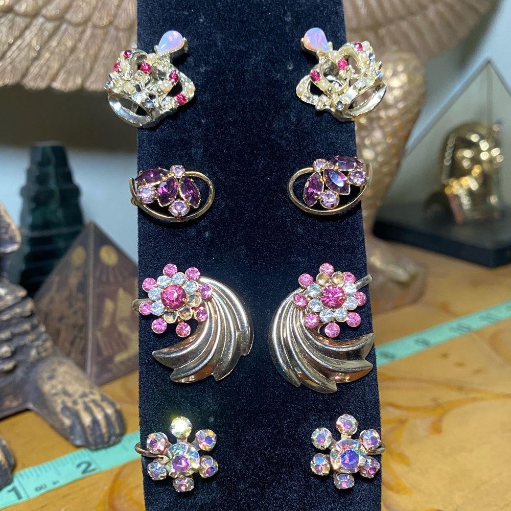 Vintage Earrings Set - Women Jewelry